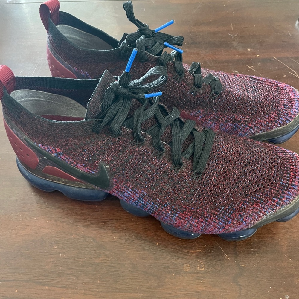 Nike Air VaporMax Flyknit 3 Black Red Sneakers